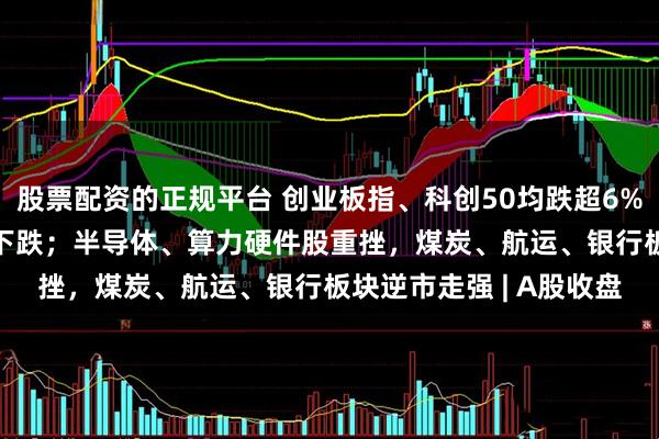 股票配资的正规平台 创业板指、科创50均跌超6%，总计超5000只个股下跌；半导体、算力硬件股重挫，煤炭、航运、银行板块逆市走强 | A股收盘